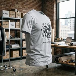 เสื้อยืดผู้ชายแขนสั้นผ้าฝ้าย 100% ระบายอากาศ แห้งเร็ว ทรงปกติ สวมใส่สบาย เหมาะกับฤดูร้อน สินค้ามาใหม่ ขายดี เป็นมิตรต่อสิ่งแวดล้อม - Product Image 4