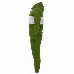 2026 New Design <b>Boys</b> Heavyweight 2 1 100% Cotton Tracksuit Custom Logo Silk Screen Printed Jacket Pants Set Breathable Athletic - Product Image 4