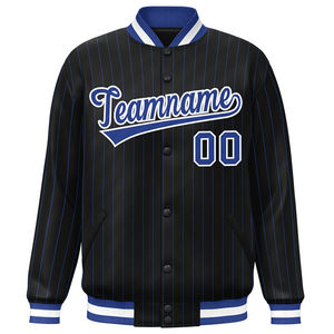 Vestes d'hiver pour hommes personnalisées OEM, en tissu polyester, chaudes, style bomber, style baseball, grandes tailles, personnalisables - Product Image 1