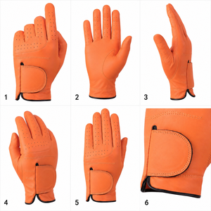 Guantes de Golf Unisex de Piel Cabretta, Impermeables, Transpirables, Compatibles con Pantalla Táctil, Protección UV, Sensación Suave, Ajuste Flexible - Product Image 2