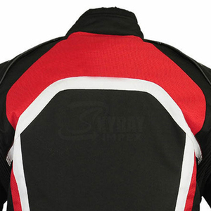 เสื้อแจ็คเก็ตหนังสำหรับขี่มอเตอร์ไซค์ ออกแบบเองได้ตามต้องการ สำหรับผู้ชาย ระบายอากาศได้ดี - Product Image 6