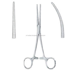 Pinzas Rochester-Pean Rectas y Curvas de Acero Inoxidable de Alta Calidad, Juego de Instrumentos A-1 VERITAS, Instrumentos Reutilizables - Product Image 6