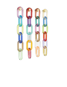 Handmade Resin Decorative Link Chain Luxury Statement Wall Art for Interior Home Decoration - Product Image 5