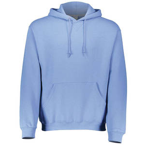 Sweat à capuche oversize pour homme en polyester/coton, imprimé, uni, avec logo brodé, doublure en soie, poches kangourou, personnalisable, satiné, grandes tailles - Product Image 1
