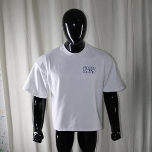 เสื้อยืดสีขาวล้วนแบบสั่งทำพิเศษ ไซส์ใหญ่ ผ้าฝ้าย 100% หนา 250 GSM ปักลายตามสั่ง พิมพ์นูน ลายนูน CLUSH SPORTS - Product Image 1