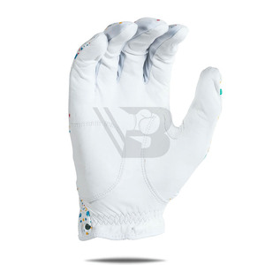 Guantes de Golf de Cuero Genuino para Hombre, Diseño de Logotipo Personalizado de Alta Calidad, Transpirables, Ligeros, Resistentes al Viento, Agarre Deportivo de Alto Rendimiento - Product Image 2