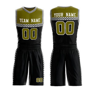 Uniformes de Baloncesto Personalizados para Jóvenes y Hombres, Conjunto de Ropa Deportiva, Uniforme de Baloncesto al por Mayor, Uniforme de Baloncesto Transpirable - Product Image 3