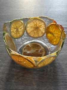 ชามเรซิ่นขัดเงาทำมือ ลายผลไม้ตระกูลส้ม ดีไซน์ทันสมัย น้ำหนักเบา สำหรับใส่ผลไม้และของว่าง ตกแต่งอย่างมีระดับ - Product Image 3