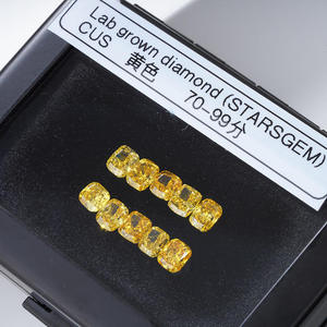 0.30 to 1.00 ct loose lab grown diamonds fancy yellow hpht type 2 oval pear cushion radiant marquise emerald heart gem - Product Image 1