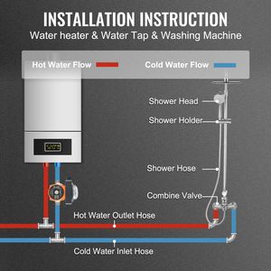 Pompa di Circolazione Acqua Calda Ultra-Silenziosa in Acciaio Inossidabile da 100W per Ricircolo - Product Image 6