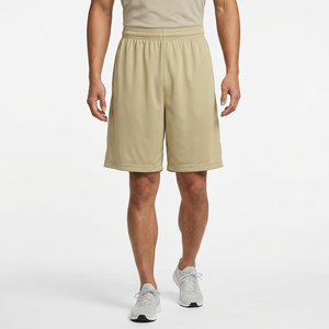 Men's Solid Color <b>Polyester</b> Bermuda <b>Shorts</b> Elastic Waist Quick Dry Casual Sport <b>Shorts</b> - Product Image 6