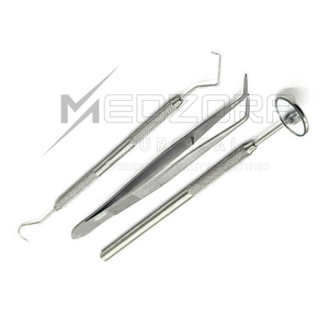 Prophylaxis Instruments <b>Kit</b> Dental Cleaning Examination Professional Oral Care Tool Set Manual Reusable Eco-Friendly - Product Image 4