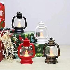 Mini lanterne à LED rechargeable, lampe de nuit sans flamme, fonctionnant sur piles, lumière décorative portable pour la maison, Pâques - Product Image 2