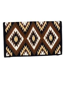 Handwoven New Zealand Wool Horse Riding Blanket Western Saddle Pad for Ranch Cowboy Tack Trail Shows and Outdoor <b>Equestrian</b> Use - Product Image 3