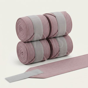 Bandages élastiques légers en néoprène polaire de qualité supérieure pour chevaux, pour l'équitation, l'entraînement, l'exercice en écurie et les soins quotidiens des chevaux - Product Image 2