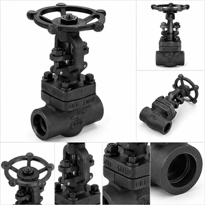 Vanne à soupape en acier forgé 1 POUCE, manuelle, filetée, pour coupure de tuyauterie DN15 DN50 150LB 1500LB pour pipeline industriel - Product Image 3