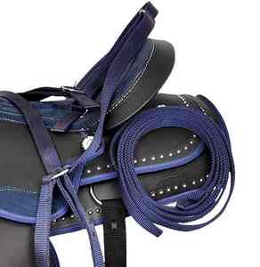 Sillín de barril sintético occidental más vendido para pista de carreras, sillín de cuero para caballo con precios bajos de exportadores, la mejor calidad - Product Image 4