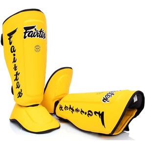 Protector de Espinillas de Boxeo Profesional de la Mejor Calidad, en Cuero, con Ajuste Ajustable para Kickboxing, MMA y Muay Thai - Product Image 1