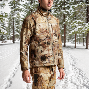Veste de chasse et de pêche d'hiver personnalisée, haute qualité, respirante, imperméable, pour activités extérieures, modèle Duck Oven, couleur unie, pour marais - Product Image 3