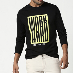 Camiseta con gráfico personalizado del fabricante para hombre 100% algodón y poliéster estampado con marca personalizada - Product Image 4