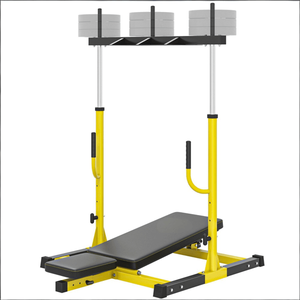 Máquina de prensa de piernas vertical ajustable para gimnasio en casa - Product Image 2