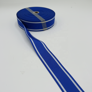 Cinta de Grosgrain a Rayas Azules y Blancas Personalizada al por Mayor para Accesorios de Uniformes y Cintas de Medallas Ceremoniales - Product Image 4