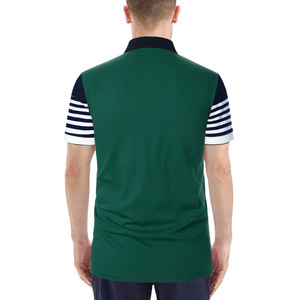 เสื้อโปโล OEM/ODM แขนสั้นลำลองสำหรับผู้ชาย เสื้อโปโลผ้าฝ้าย 100% สตรีทแวร์ เสื้อกีฬากอล์ฟ เสื้อโปโลพิมพ์ลาย - Product Image 5