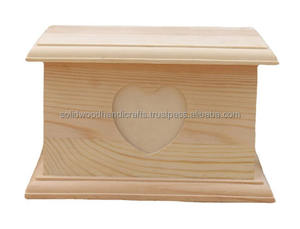 Cadre photo pour animaux de compagnie, urnes en bois, urnes commémoratives de crémation faites à la main, de haute qualité - Product Image 3