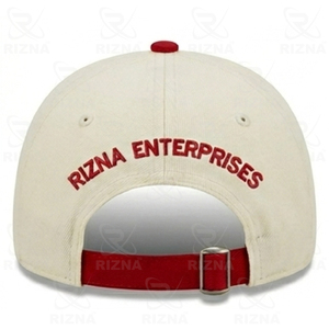 Gorra de Béisbol RIZNA de Sarga Vaquera, 6 Paneles, Ajustable, Unisex, Casual, Vintage, Lavada, con Logotipo 3D Bordado Frontal, Azul, Algodón, Metal, Cuatro - Product Image 5