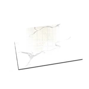 Azulejos de pared de suelo pulido esmaltado de mármol blanco Azulejo cuadrado de cerámica de porcelana 600x600MM para proveedor e importador - Product Image 1
