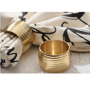 Anillo de Servilleta Metálico Decorativo para Centro de Mesa, Novedad, para Bodas y Eventos - Product Image 5