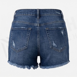Fashion Women Jeans Mid Waist High <b>Stretch</b> Ladies <b>Denim</b> Shorts Customized Color Premium Quality Summer Apparel Trends - Product Image 2