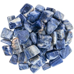 Pierres de fluorite bleue de forme carrée pour la décoration de la maison, pierres précieuses en cristal Feng Shui - Product Image 4