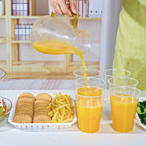Gobelets jetables ultra-transparents en PET/PLA de 16 oz, sans BPA, anti-fuite, écologiques, pour mariages, fêtes et boissons glacées - Product Image 4
