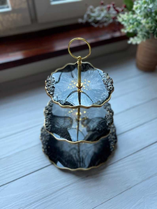 ขาตั้งเค้กเรซิ่นขายดี คุณภาพเยี่ยม เชื่อถือได้ ได้รับคะแนนสูง ใช้เสิร์ฟเค้กและคุกกี้ ขายดีมาก - Product Image 6