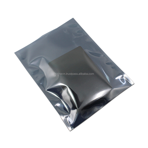 ถุงป้องกันไฟฟ้าสถิตย์แบบเปิดด้านบน พิมพ์ลายสกรีน ป้องกันความชื้น สำหรับชิ้นส่วนอิเล็กทรอนิกส์ PCB IC รับทำโลโก้ตามสั่ง ขายส่ง - Product Image 5