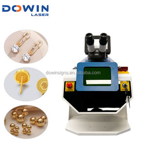 Soudure de l'acier pour promotionnel bon prix 150w bureau or et argent Yag métal soudeuse par points bijoux Machine de soudage Laser - Product Image 2
