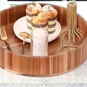 Eco-friendly <b>Bamboo</b> Tray Dinner Tray Eco wood Breakfast Tray Sustainable <b>Bamboo</b> Food Tray Eco wood bar tray - Product Image 5