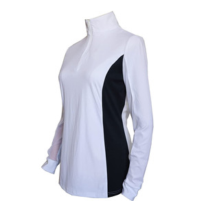 เสื้อขี่ม้าผู้หญิงพรีเมียม แบบลำลอง ปักลายม้าด้านหน้า แห้งเร็ว ยืดหยุ่น ป้องกันรอยยับ ระบายอากาศได้ดี เหมาะสำหรับกีฬาขี่ม้าทุกประเภท - Product Image 5