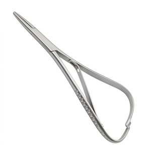 Pinza Mathieu TC de acero inoxidable de calidad de exportación para colocación de elastómeros de ortodoncia, para sujetar agujas en cirugía dental - Product Image 5