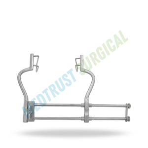 Retractor Balfour Autoajustable de Acero Inoxidable, Instrumento Quirúrgico Abdominal para Retracción de Heridas - Product Image 4