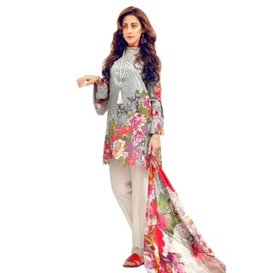 ชุดเดรส Kameez shalwar สำหรับเด็กผู้หญิงชาวปากีสถานชุดของผู้หญิงชุดเดรสลูกไม้ประดับเพชรสำหรับอินเดียฤดูร้อนฤดูหนาว - Product Image 1