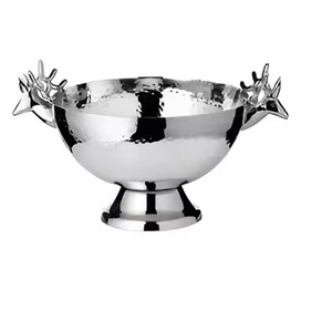 Elegante Tazón de Servir de Acero Inoxidable, Tazón Moderno para Alimentos, Vajilla Elegante para Cocina y Comedor, Tazón para Servir Ensaladas y Frutas, Adorno para el Hogar - Product Image 2