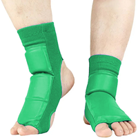 Protège-pieds élastiques OEM en gros pour cheville et voûte plantaire, coussinets de protection pour MMA, Kickboxing, Muay Thai, équipement d'entraînement d'arts martiaux