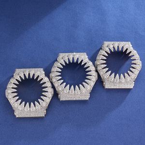 Kit de modification de montre GA2100 personnalisé, boîtier en métal de luxe serti de pierres, style CasiOak, ensemble de mise à niveau en acier inoxydable pour hommes, montre gshok - Product Image 6