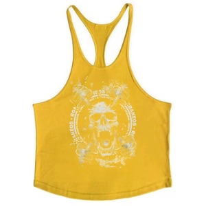 Camiseta sin mangas de bambú sostenible para hombre al por mayor, chaleco sin mangas de fibra suave transpirable ecológico, ropa de verano orgánica OEM - Product Image 2