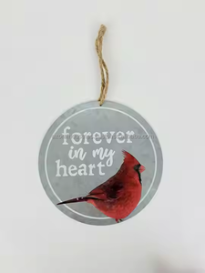 Adorno colgante de hierro navideño para decoración del hogar y suministros para fiestas Decoraciones festivas navideñas - Product Image 3