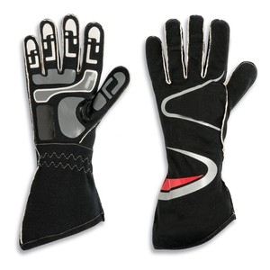Gants de course à doigts entiers imperméables en PU léger, antidérapants, avec fermeture auto-agrippante, unisexes, pour karting, hiver et extérieur - Product Image 1