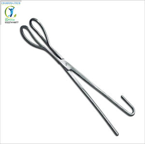 คีมผ่าคลอดสัตว์คุณภาพสูง สแตนเลสสตีล เครื่องมือสูติศาสตร์แบบใช้ซ้ำได้ สำหรับสัตว์ปศุสัตว์ - Product Image 2
