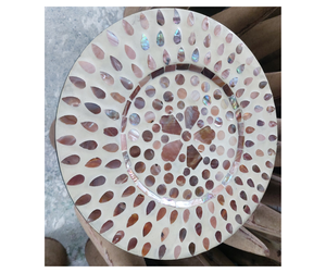 Panneau artisanal en nacre de qualité export, origine Vietnam - Matériau naturel en coquillage pour décoration artisanale - Product Image 2